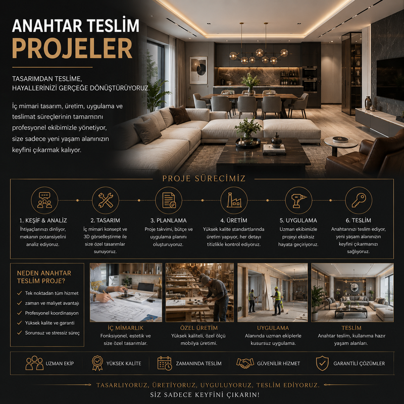Anahtar Teslim Projeler